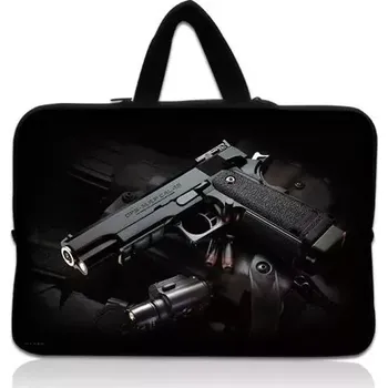 pouzdro na notebook Huado taška na notebook do 12.1" Revolver 9mm