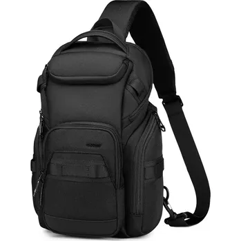 Ozuko pánský batoh přes hruď Mandal Černý 10L