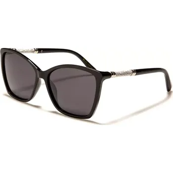 POLARIZED VG SQUARED dámské sluneční brýle Stříbrné