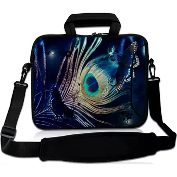 brašna na notebook Huado taška přes rameno 15.6" Paví pero