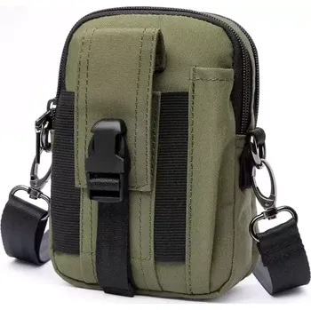 Ledvinka Canvasio Pouzdro na opasek a taška Outdoor Bernini Zelená