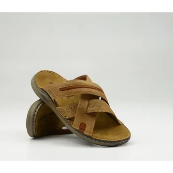 Pánské žabky Pánské nazouváky Josef Seibel 27122 TE514 350 castagne Velikost: 42