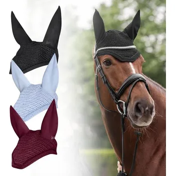 Koňská maska proti hmyzu Čabraka na hlavu W Basic