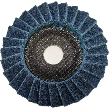 Brusný kotouč NÁSTROJE CZ Kotouč leštící fíbrový 115x22,2 zrnitost 240-320 modrý