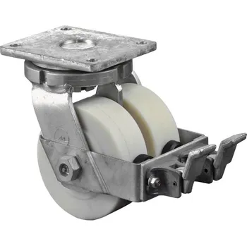 Kolečko Dvojitá těžkotonážní kolečka - otočná s brzdou MI-S120.B16.251