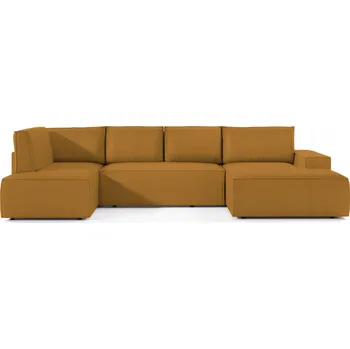 Sedací souprava Rohová Sedací Souprava Selsey manšestr oranžová