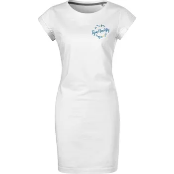 Dámské šaty Bontis Šaty Tým nevěsty LUČNÍ VĚNEC - Bílá | 2XL