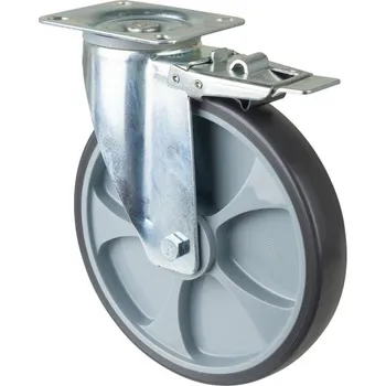 Kolečko Transportní kolečka - otočná s brzdou MI-L420.B43.250