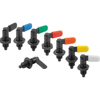 Aretační čepy ovládané páčkou bez nákružku, hladké 03099-11-0506101