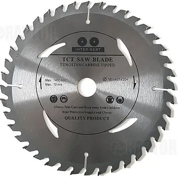 Řezný kotouč Řezací kotouč na dřevo Tediam Inter Kert 180 x 22,2 mm