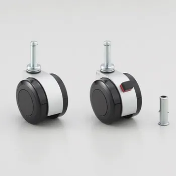 Nábytkové kování Dvojitá kolečka, s čepem FAU55SR