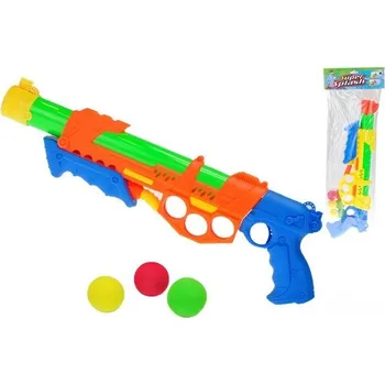 Dětská zbraň Pistole na kuličky/vodní pistole 2v1 48cm