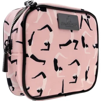 Kabelka Mini Cross Body taška Santoro London - Blush, rozměry: 14 x 16,5 x 6,5 cm