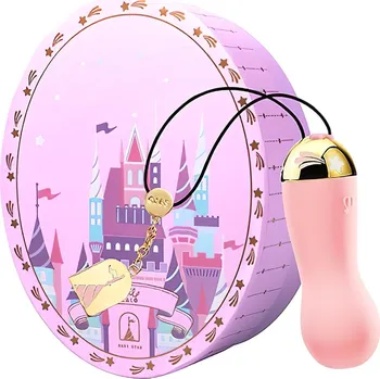 Vibrátor ZALO Baby Star - chytré vodotěsné vibračné vajíčko (růžové)