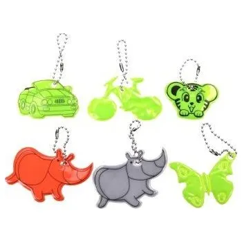 Dětská houpačka Klíčenka reflexní mix