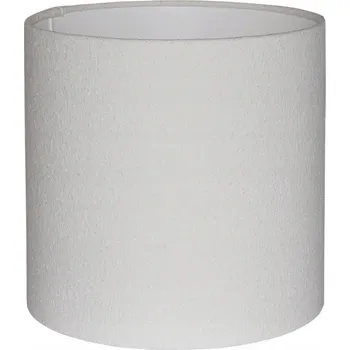 Stínidlo Stínidlo na lampu stojací/závěsnou, válec 15/15 cm, patice E27, bílé BOUCLE VENOSA