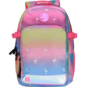 Sportovní batoh Batoh studentský Rainbow Max FLAMINGO, rozměry 47 x 29 x 22 cm