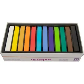 Měkké pastely sada 12 ks