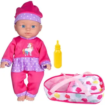 Panenka Panenka baby miminko 30cm batole v přenosné tašce
