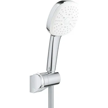 Sprchový set GROHE Tempesta Cube 110 - Sada s držákem na zeď, 3 proudy (Rain, Jet, Massage), Chrom 27584003