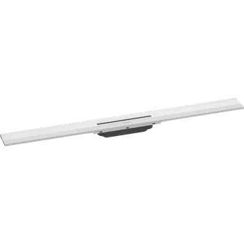 Hansgrohe RainDrain Flex Vrchní sada sprchového žlabu 900, zkracovatelný, pro instalaci ke stěně, matná bílá 56052700