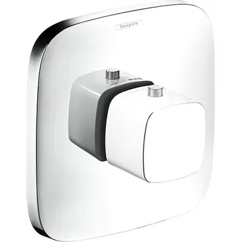 Vodovodní baterie Hansgrohe PuraVida - Termostatická baterie pod omítku bílá / chrom 15770400