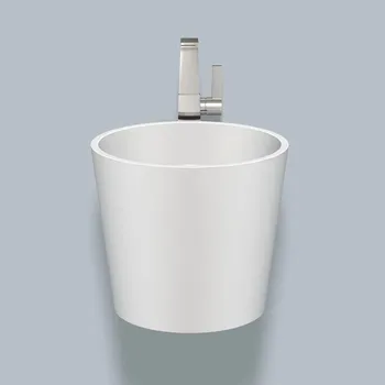 Umyvadlo Alape WT.CO400H - Umyvadlo Ø 400 mm, bez přepadu, bílá 5042800000