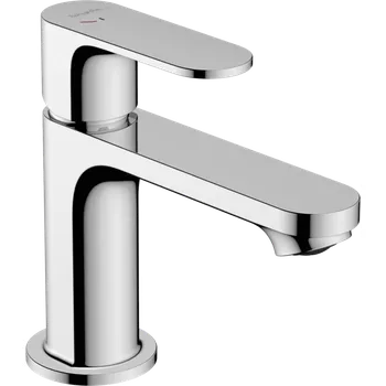 Vodovodní baterie Hansgrohe Rebris S páková umyvadlová baterie 80 CoolStart s odtokovou soupravou s táhlem, chrom 72513000
