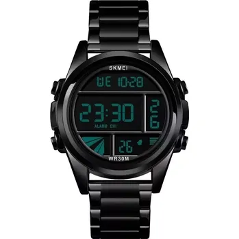 Hodinky Skmei 1448 celokovové digitální hodinky Cells Černé