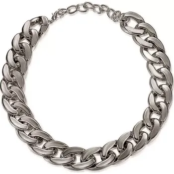 Náhrdelník Dámský náhrdelník Řetěz Cuban Style Černý