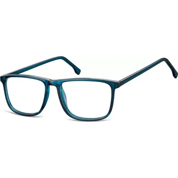 Brýlová obroučka Obdelníkové brýle bez dioptrii Hunter - Modré