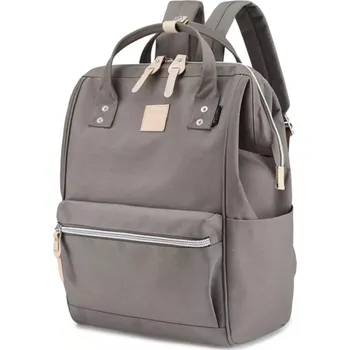 Městský batoh Himawari studentský školní XL batoh Cordura Šedý 23L