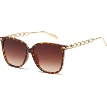 Sluneční brýle VG Luxury dámské hranaté Sluneční brýle Leopard