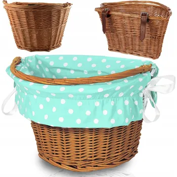 košík na kolo Přední košík na kolo Reverse Hnědý