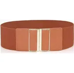 Dámský pásek na šaty s přezkou Tejada Hnědý