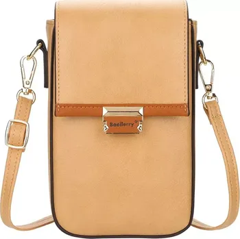 Kabelka Baellerry Dámská mini kabelka na mobil Cindy Camel