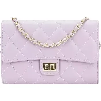 Kabelka Baellerry Dámská řetízková kabelka prošívaná Fialová