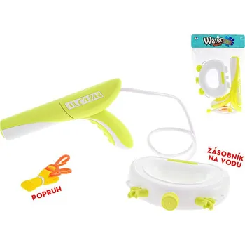 Dětská zbraň Vodní puška 29cm se zásobníkem na vodu, 2 barvy