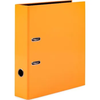 Pákový pořadač A4 7cm karton, barva - neonově oranžová