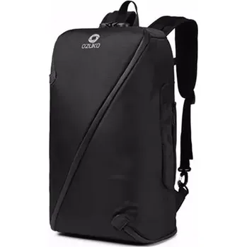 Městský batoh Ozuko cestovní sportovní Teenagers školní batoh Duffel Černý 30 l