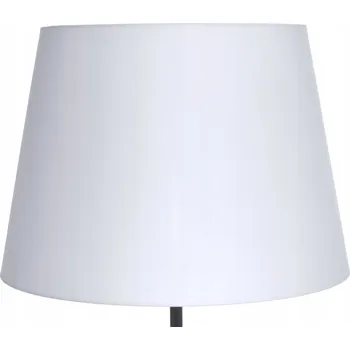 Stínidlo Stínidlo na lampu, kuželové, patice E27, bílé studené, Bavlna, 34x44 cm, výška 29 cm, MIRANO