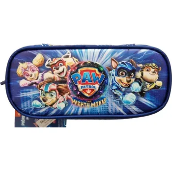 Penál Penál oválný Tlapkova patrola, rozměry: 210 x 105 x 55 mm