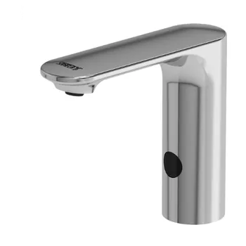 Vodovodní baterie Sanela - Automatická umyvadlová baterie s elektronikou ALS pro jednu vodu, 24 V DC, chrom SLU 71