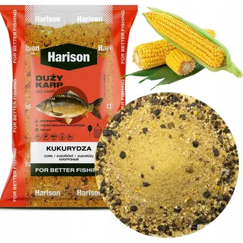 Návnadová surovina HARISON NÁVNADA KUKUŘIČNÝ KAPR 1KG na kapry