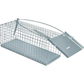 Zvířecí past Sklopec na myši a potkany - živolovná past 27x11x11 cm (Živolovná past na potkany, lasičky nebo myši o rozměru 27x11x11 cm.)