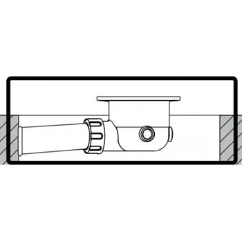 Vodovodní baterie Glass 1989 - Sada na odpad (h 60 mm - 0,6 lt⁄s), chrom ACC0168010000