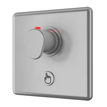 Sanela - Sprchová armatura s piezo tlačítkem - pro dvě vody, regulace termostatem