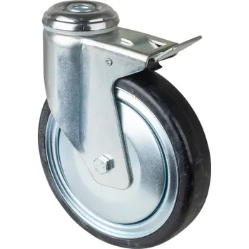 Kolečko Přístrojová kolečka na vyšší zatížení - otočná s brzdou MI-C122.A89.080