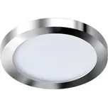 AZzardo AZ2861 DECOline SLIM 9 ROUND 3000K IP44 CHROME zápustné LED svítidlo 6W / 500lm IP44 chrom