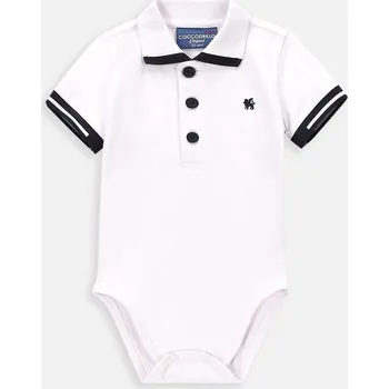 Kojenecký body Body pro Chlapečka Velikost 74 Elegantní Bílé Body Kojenecké Coccodrillo WC4